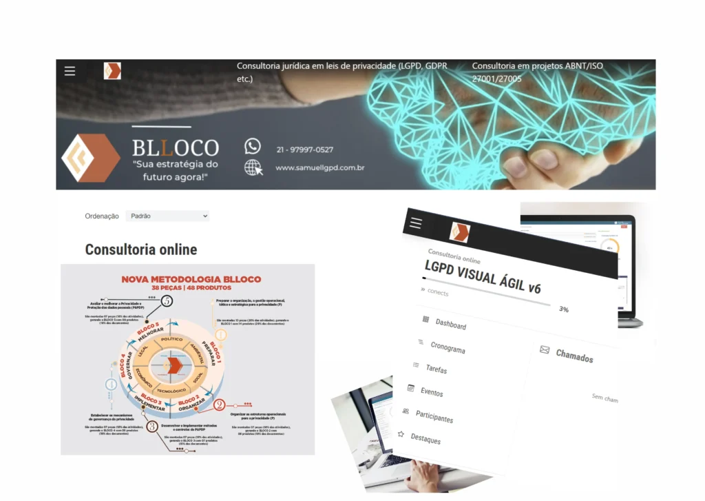 A plataforma online BLLOCO apoiando a LGPD nas Escolas